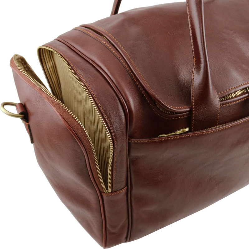TL-VOYAGER- Reisetasche_braun_TL142141_Seitentasche TL-VOYAGER- Reisetasche_braun_TL142141_Seitentasche